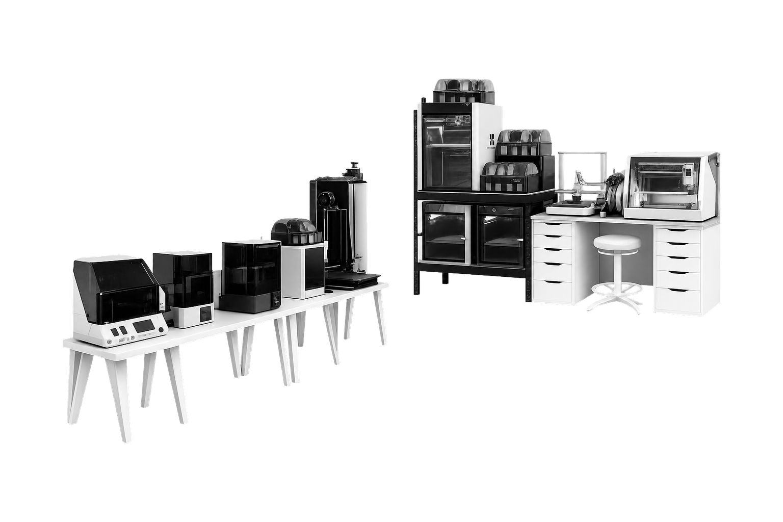 Innovation lab production equipment