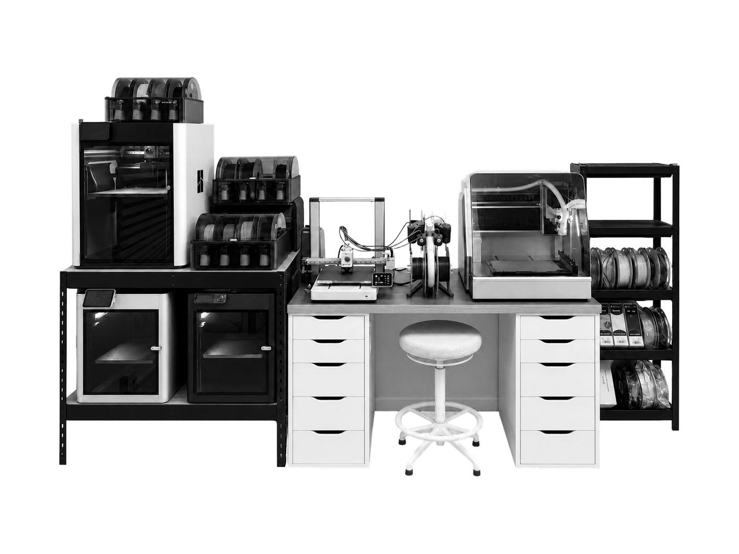 Innovation lab prototyping station
